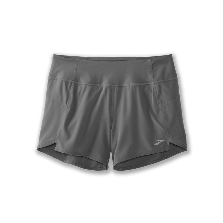 Brooks Chaser 5 - Womens Running Shorts - Steel/Grey (27513UFBS)